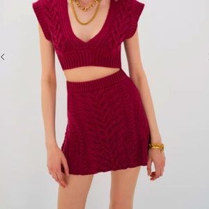 For Love & Lemons Layton Mini Skirt